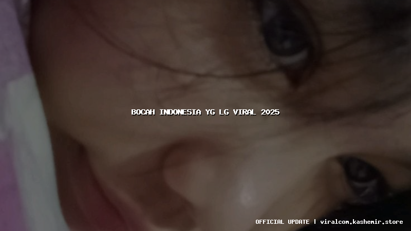 bocah indonesia yg lg viral 2025