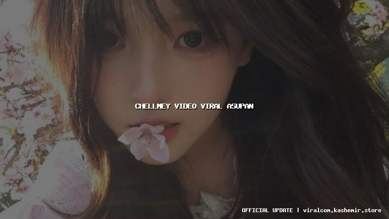 chellmey video viral asupan