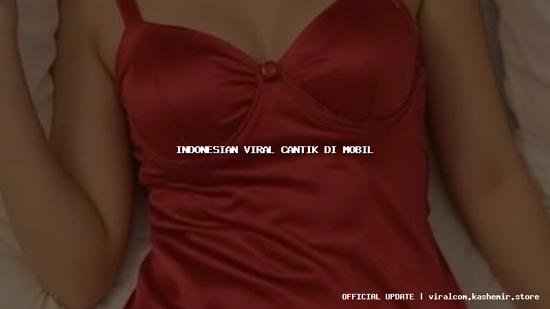 indonesian viral cantik di mobil