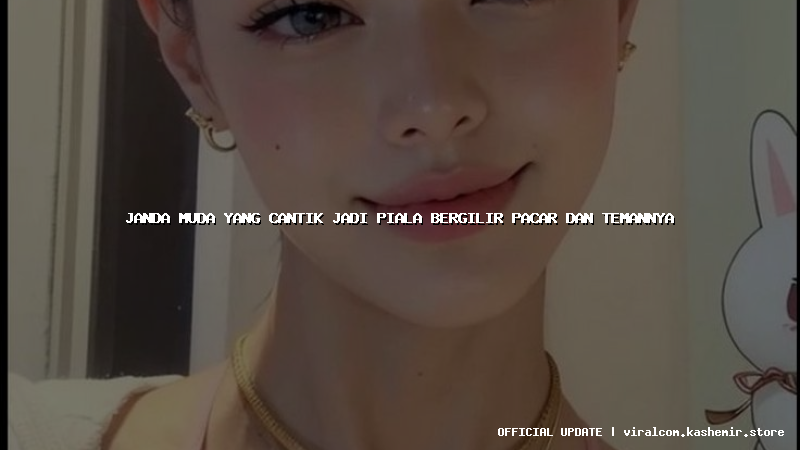 janda muda yang cantik jadi piala bergilir pacar dan temannya
