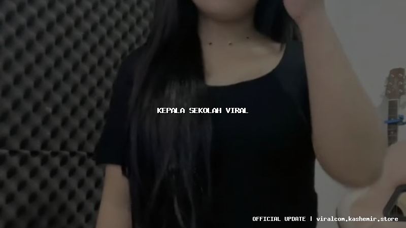 kepala sekolah viral