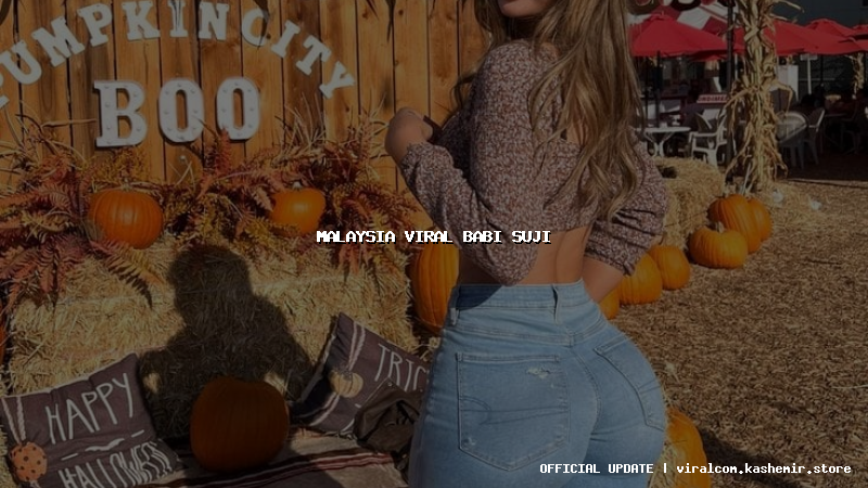 malaysia viral babi suji