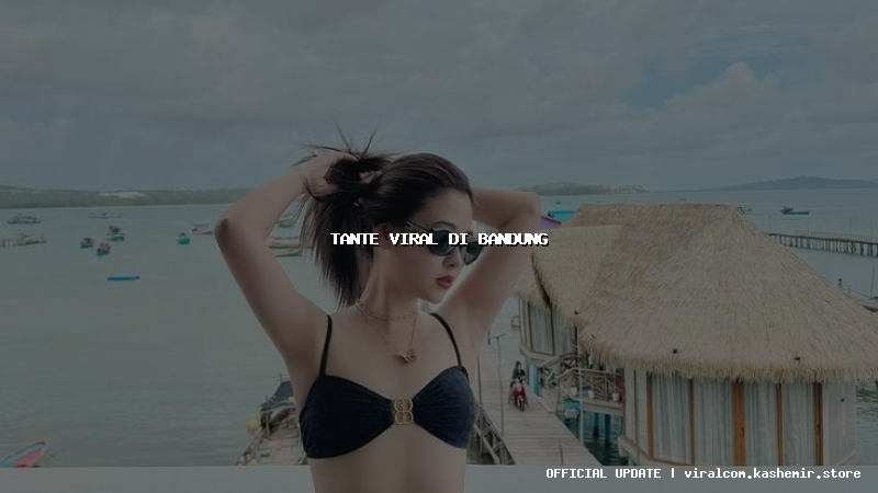 tante viral di bandung