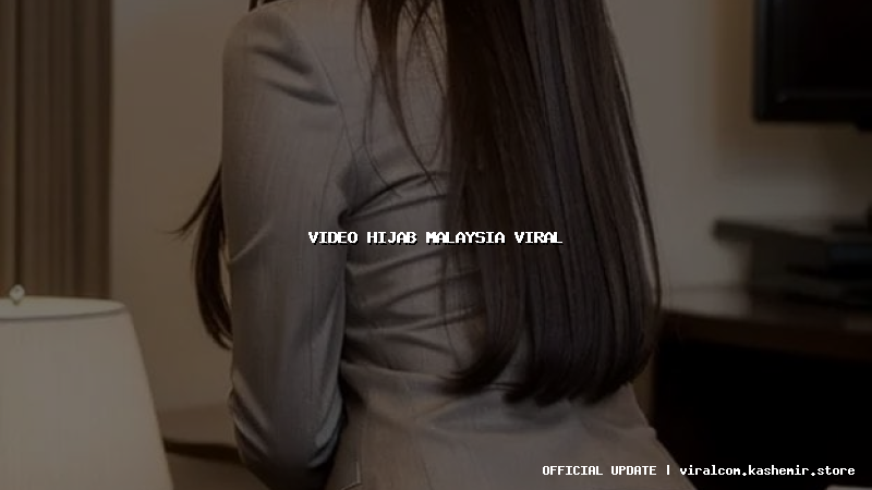 video hijab malaysia viral