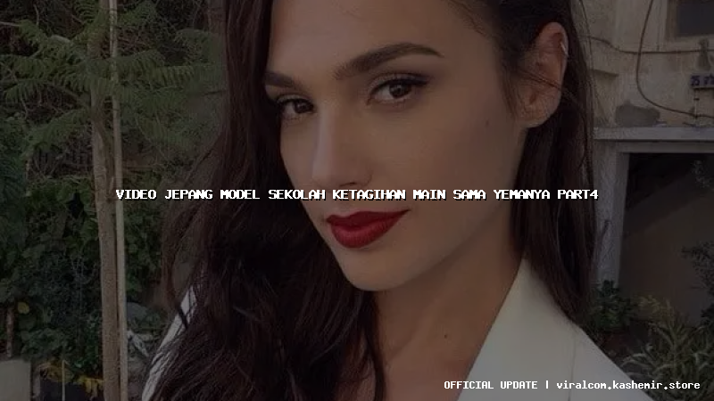 video jepang model sekolah ketagihan main sama yemanya part4