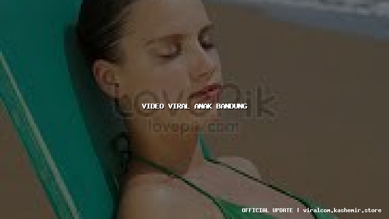 video viral anak bandung