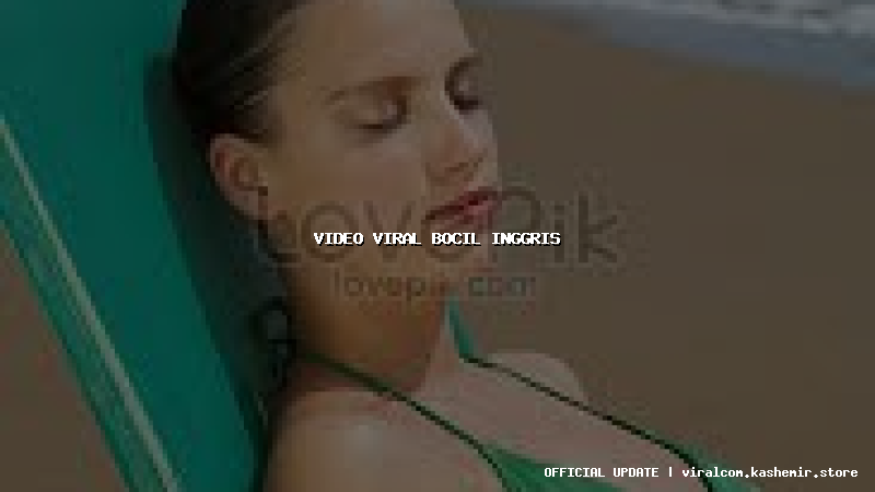 video viral bocil inggris