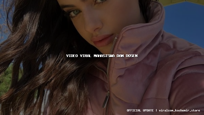 video viral mahasiswa dan dosen