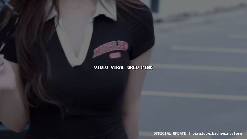 video viral oreo pink