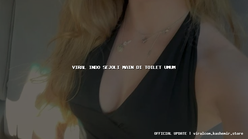 viral indo sejoli main di toilet umum