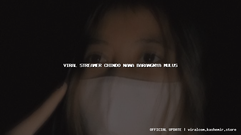 viral streamer chindo nana barangnya mulus