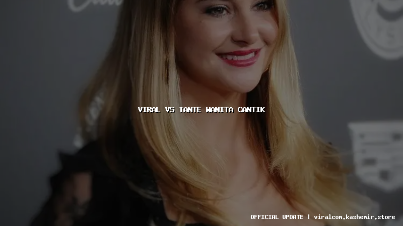 viral vs tante wanita cantik