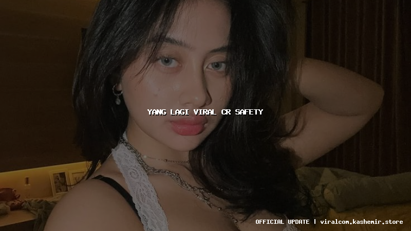 yang lagi viral cr safety